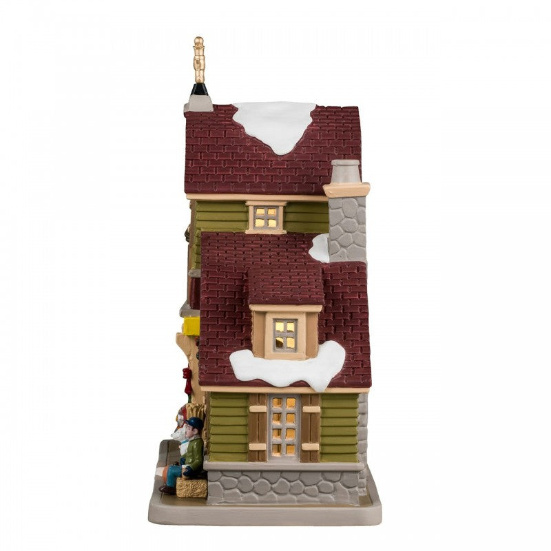 Pumpkin Spice & Everything Nice Coffee Shop | Lemax